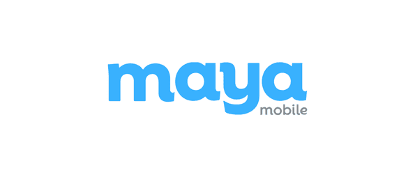 Maya Mobile logo on a white background.