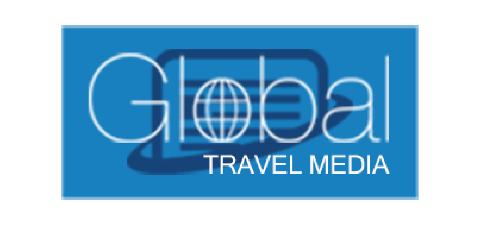 Global Travel Media logo with globe and digital icons emphasizing international travel coverage.