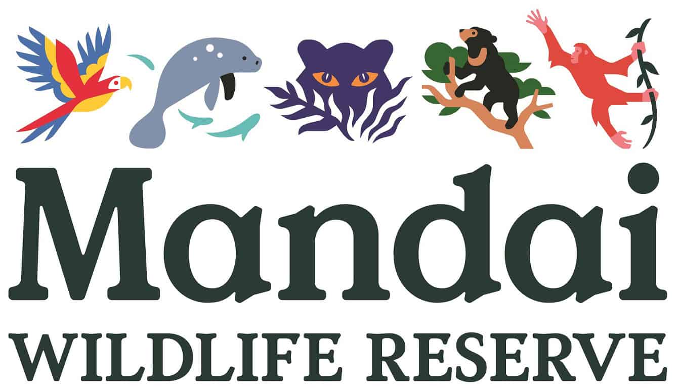 Colorful birds, marine life, and wildlife at Mandai Wildlife Reserve in Singapore, highlighting biodiversity and conservation efforts.