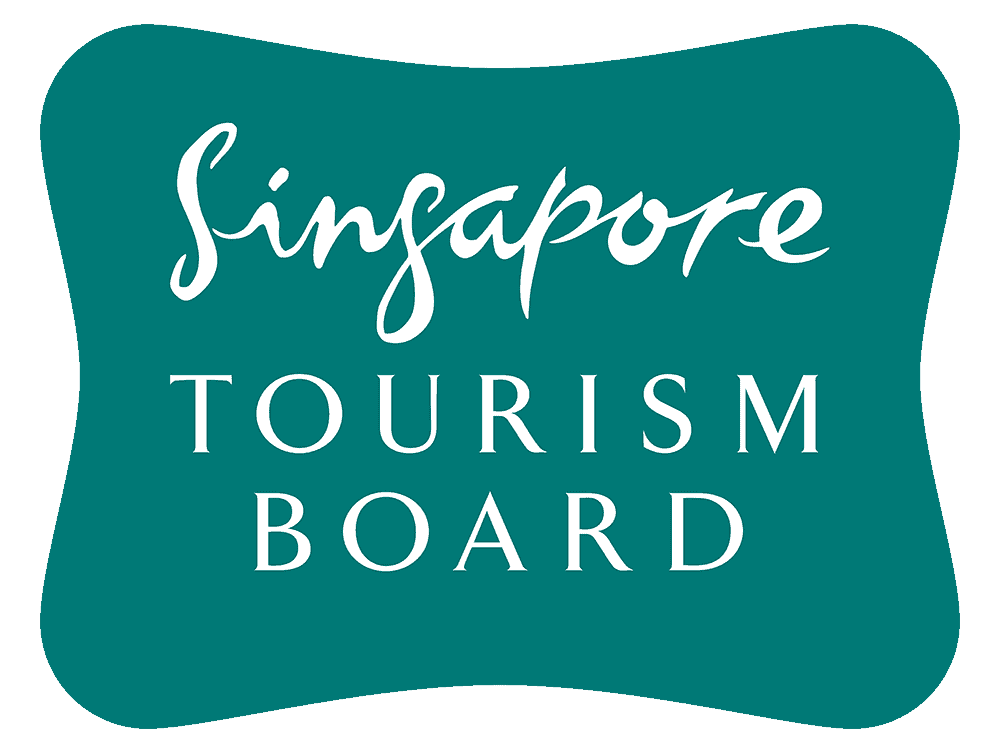 Singapore Tourism Board logo promotional event for ITB Asia 2026 travel trade show in Singapore, highlighting tourism and travel industry growth.