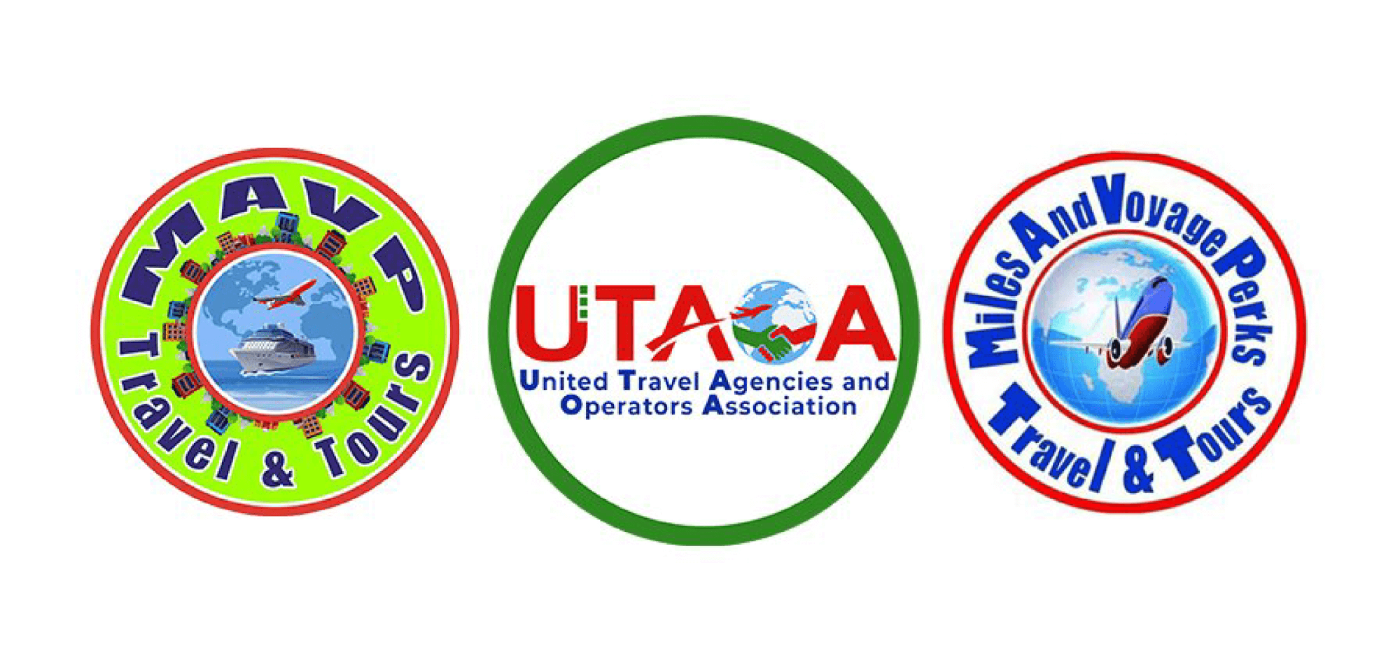 Innovative travel and tour company logos showcasing diverse travel services and global adventure themes.