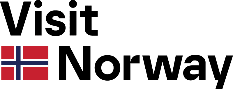 Norwegian flag with "Visit Norway" text at ITB Asia 2026 travel trade show in Singapore.