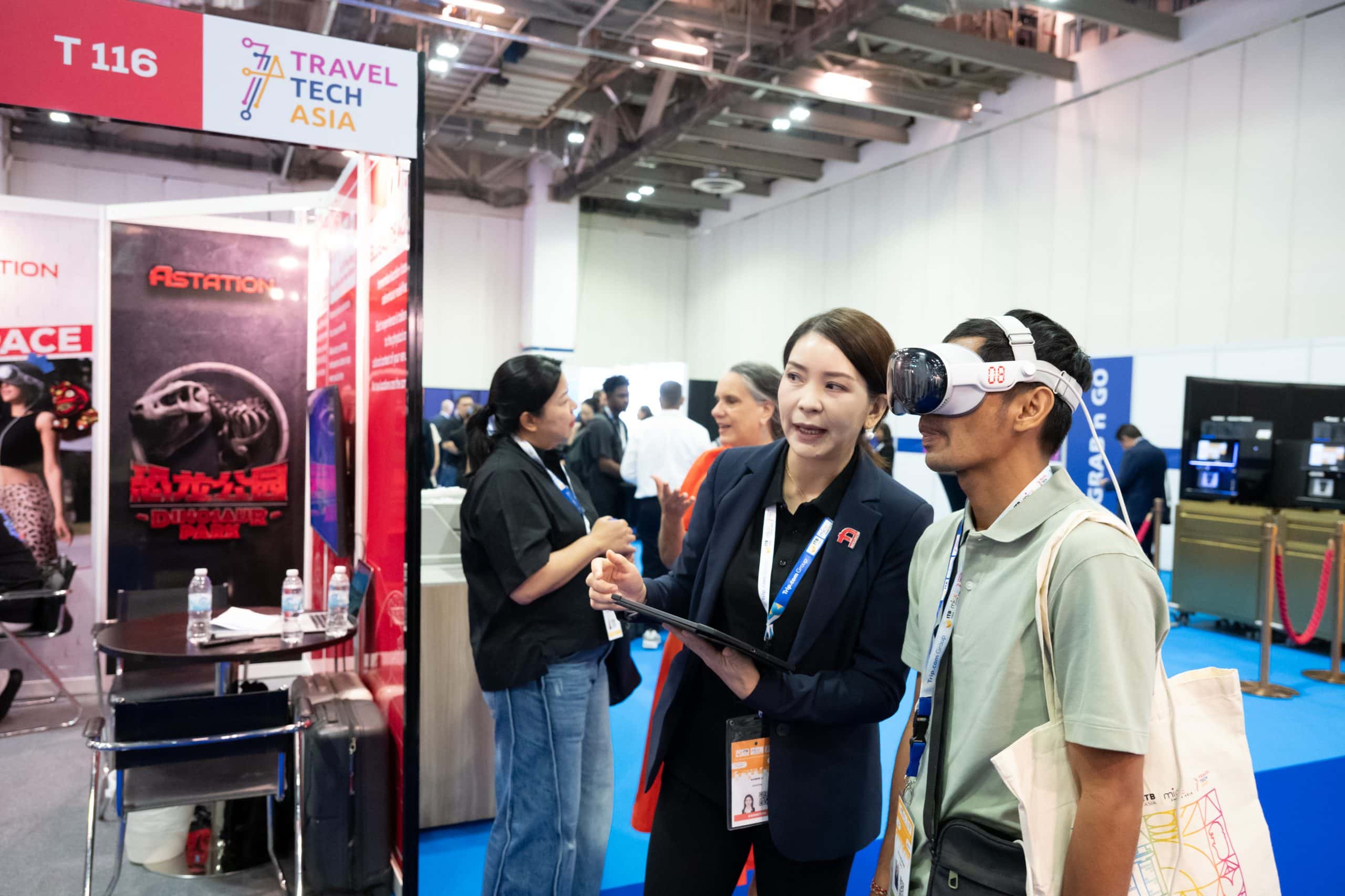 Exploring innovative travel technology at ITB Asia 2026 in Singapore.