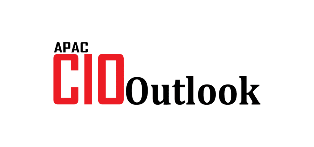APAC CIO Outlook logo at ITB Asia 2026 travel trade show in Singapore.