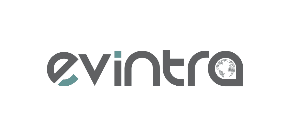 Evintro logo displayed at ITB Asia 2026 travel trade show in Singapore.