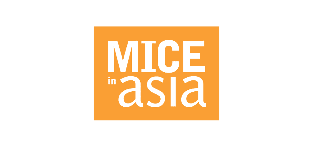 MICE Asia logo for ITB Asia 2026 travel trade show in Singapore.