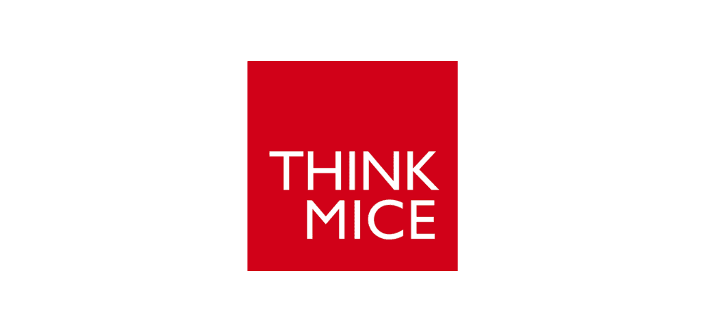 Think Mice logo with red background and white text.