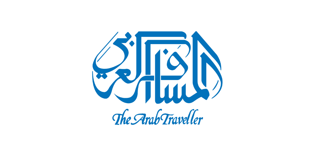 ITB Asia 2026 logo with Arabic calligraphy and The Arab Traveller text.