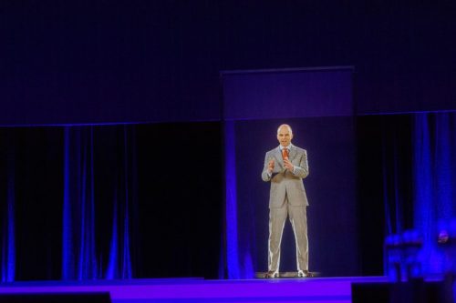Welcome Speech Hologram by Dr. Christian Göke, Chief Executive Officer, Messe Berlin GmbH 